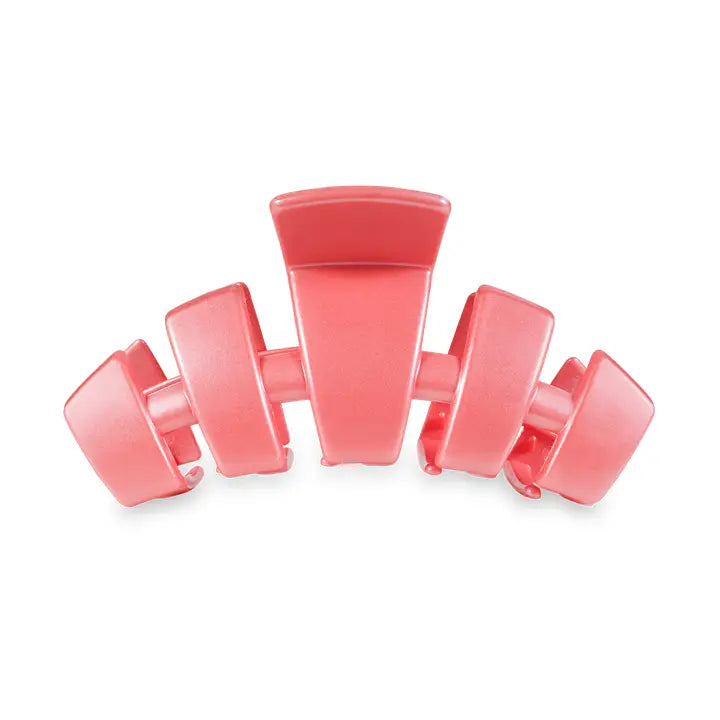 Classic Hair Clip | Tiny | Calming Coral