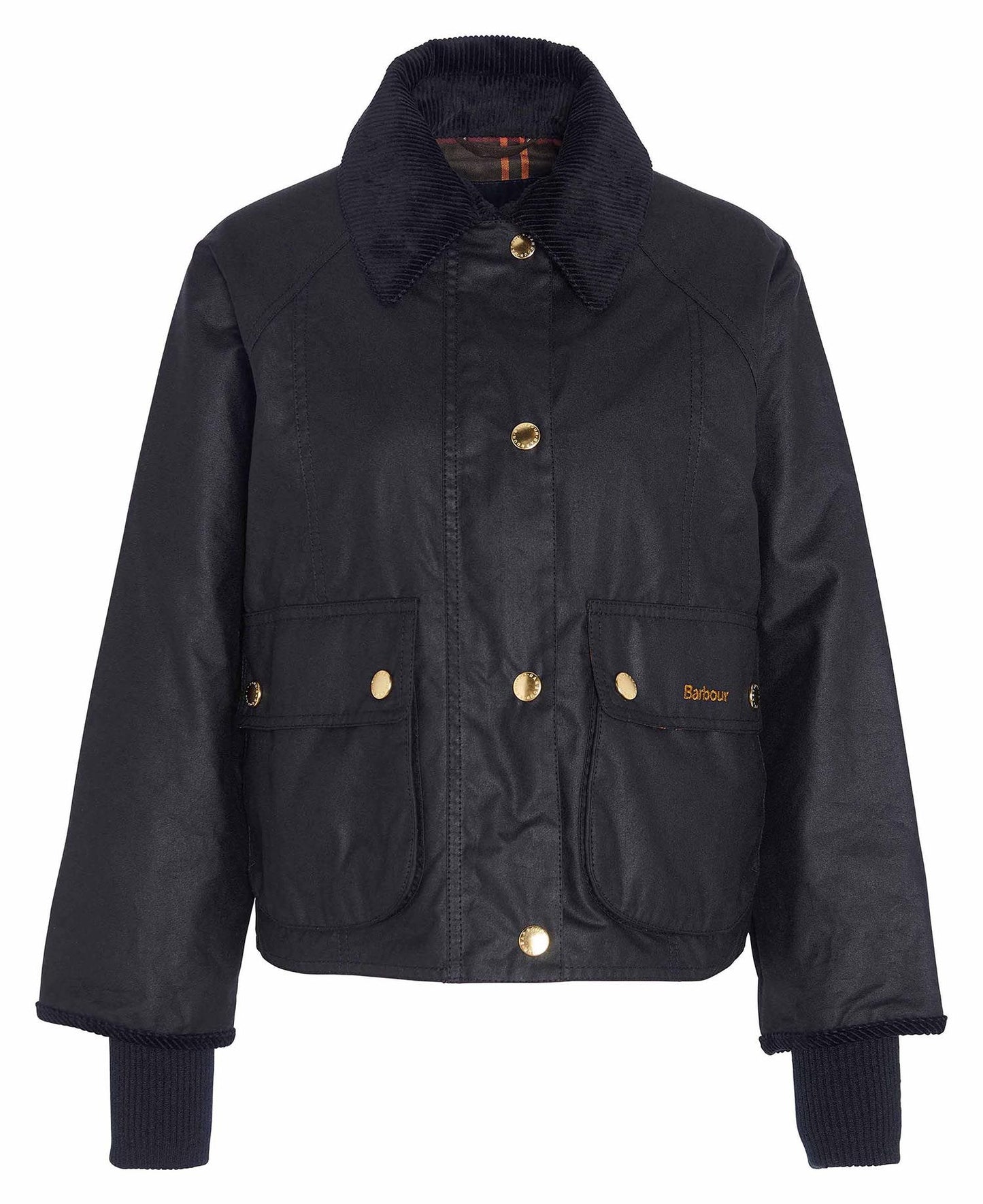 BARBOUR CROPPED BEADNELL- BLACK