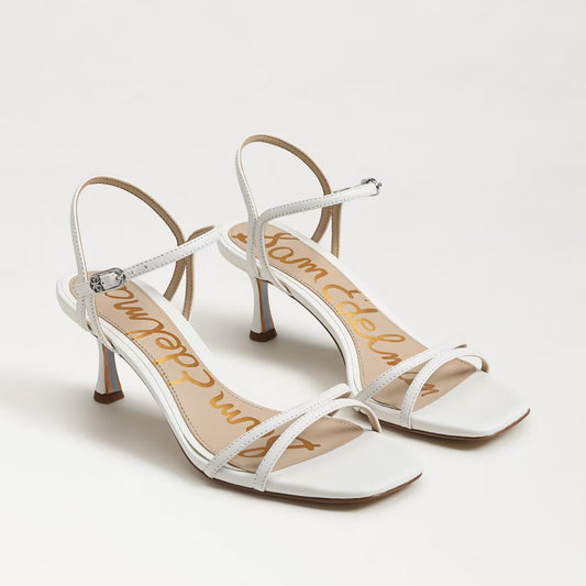 PRESELY KITTEN HEEL - WHITE