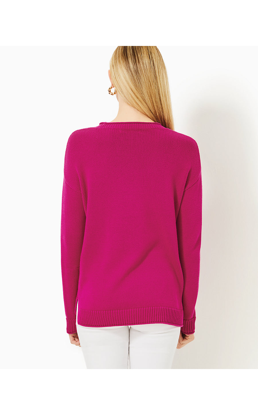 BAYPORT SWEATER - MYSTIQUE PINK