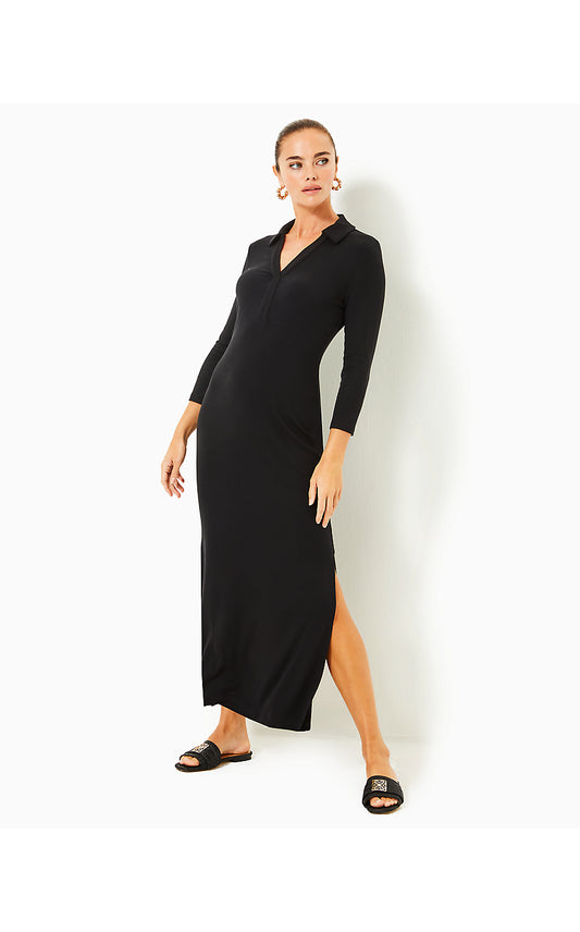 OLLIE MAXI DRESS - NOIR