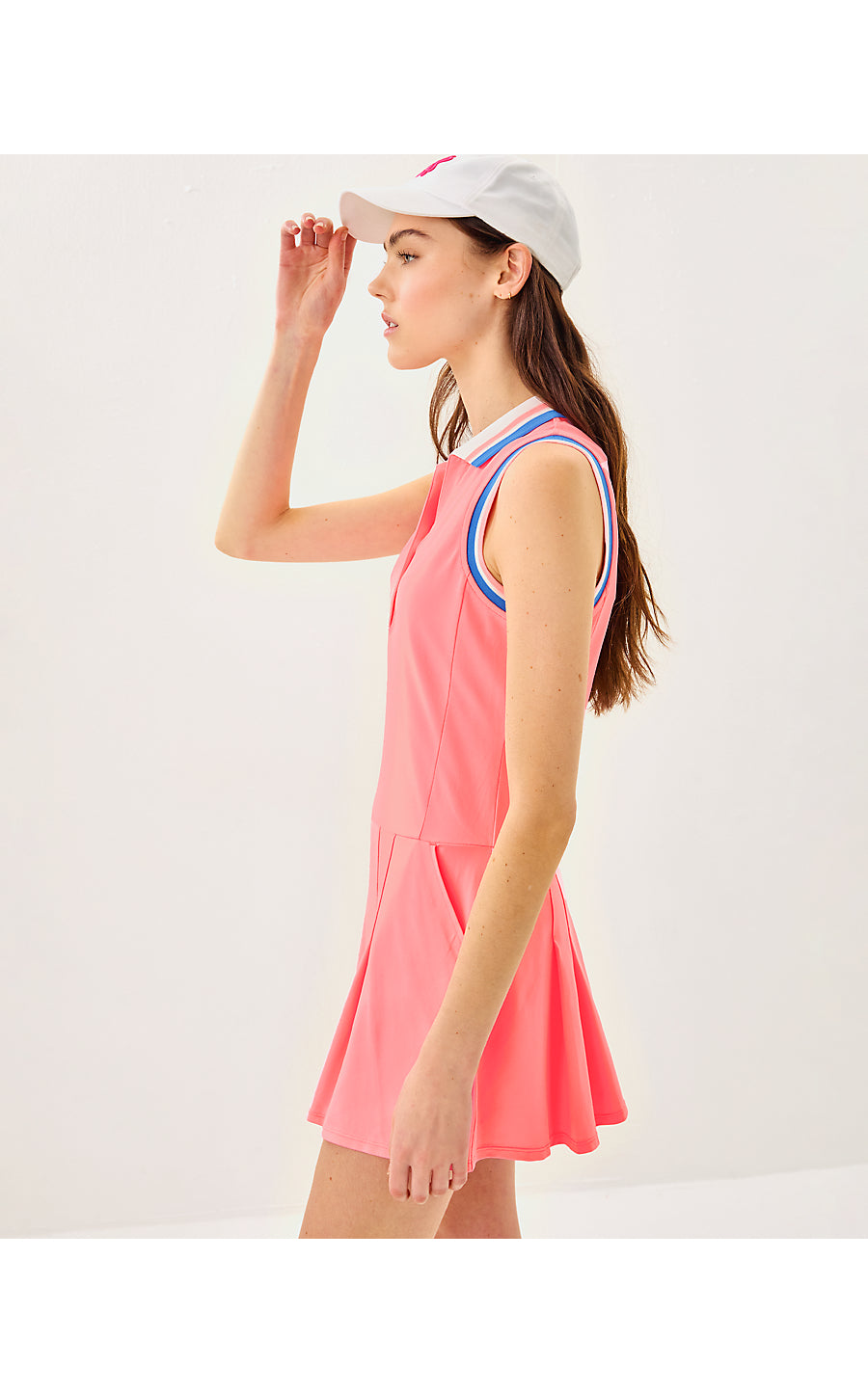 JESSAMY SLEEVELESS DRESS - SORBET PINK