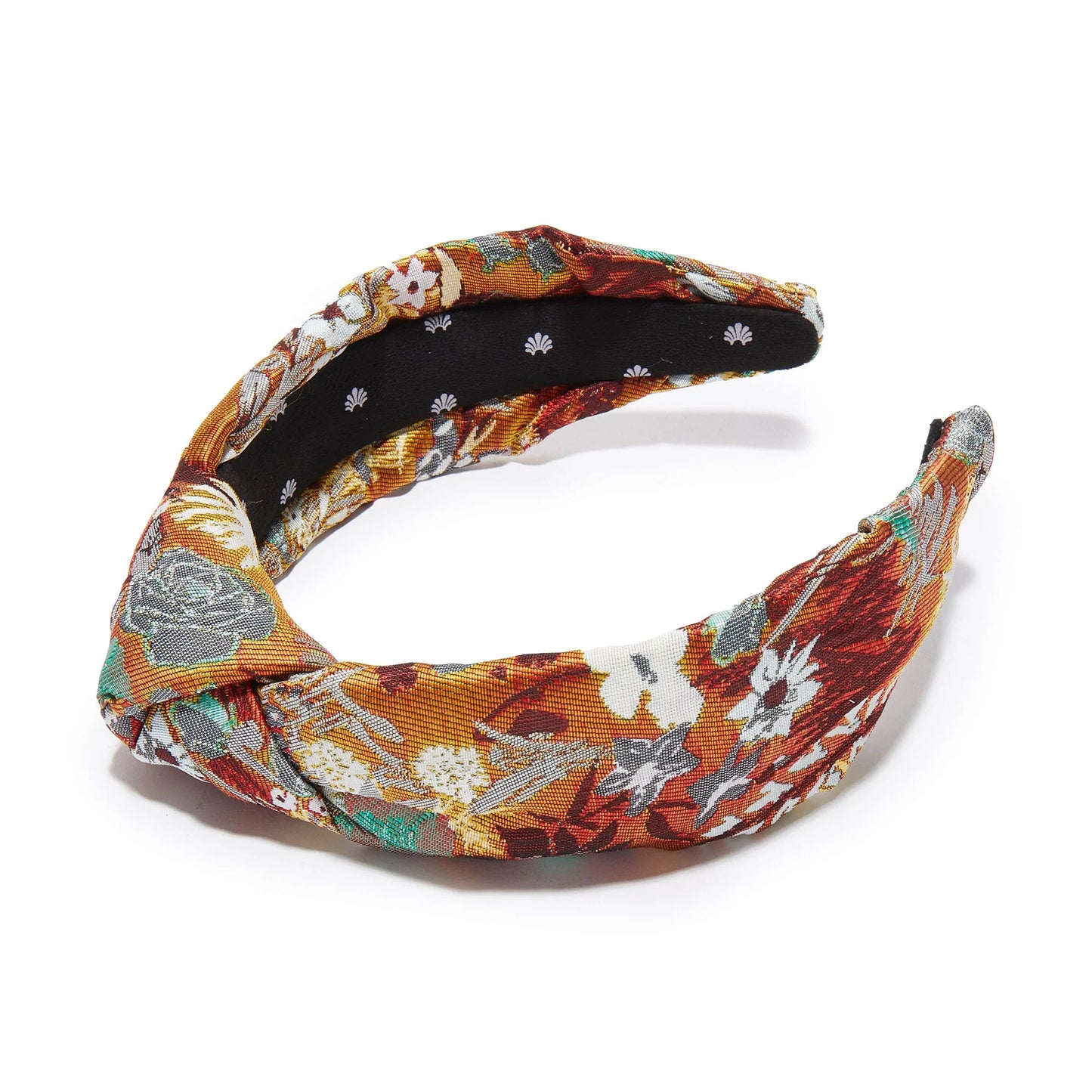 FLORAL RUST HEADBAND