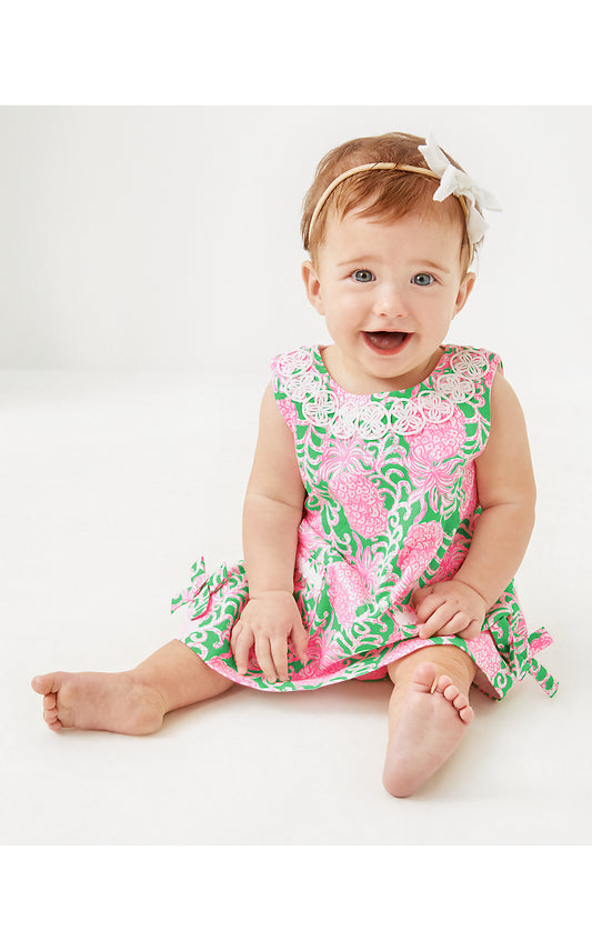 BABY LILLY SHIFT - FAUNA GREEN - PARTY LIKE A PINEAPPLE