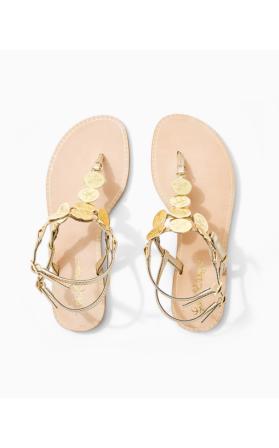 PALERMO SANDAL - GOLD METALLIC