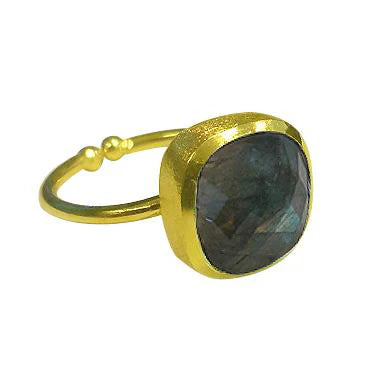 ASHA RING - LABRADORITE