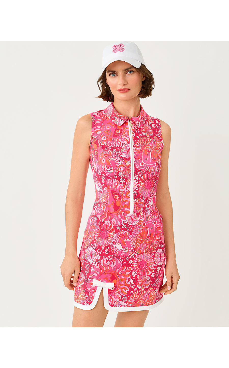 KATHY BOW DRESS UPF 50+ - PARADISE PUNCH - JIMS STUFF GOLF