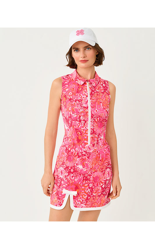 KATHY BOW DRESS UPF 50+ - PARADISE PUNCH - JIMS STUFF GOLF
