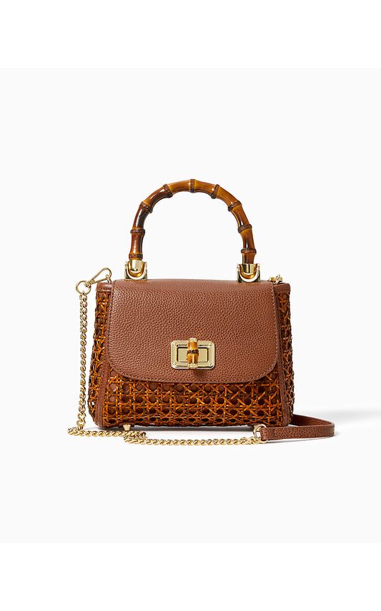 PARTON TOP HANDLE BAG - BUNGALOW BROWN