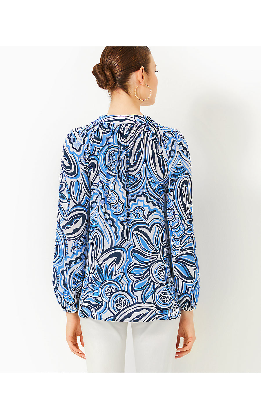 Lilly Pulitzer shops Willa XL L/S Blouse