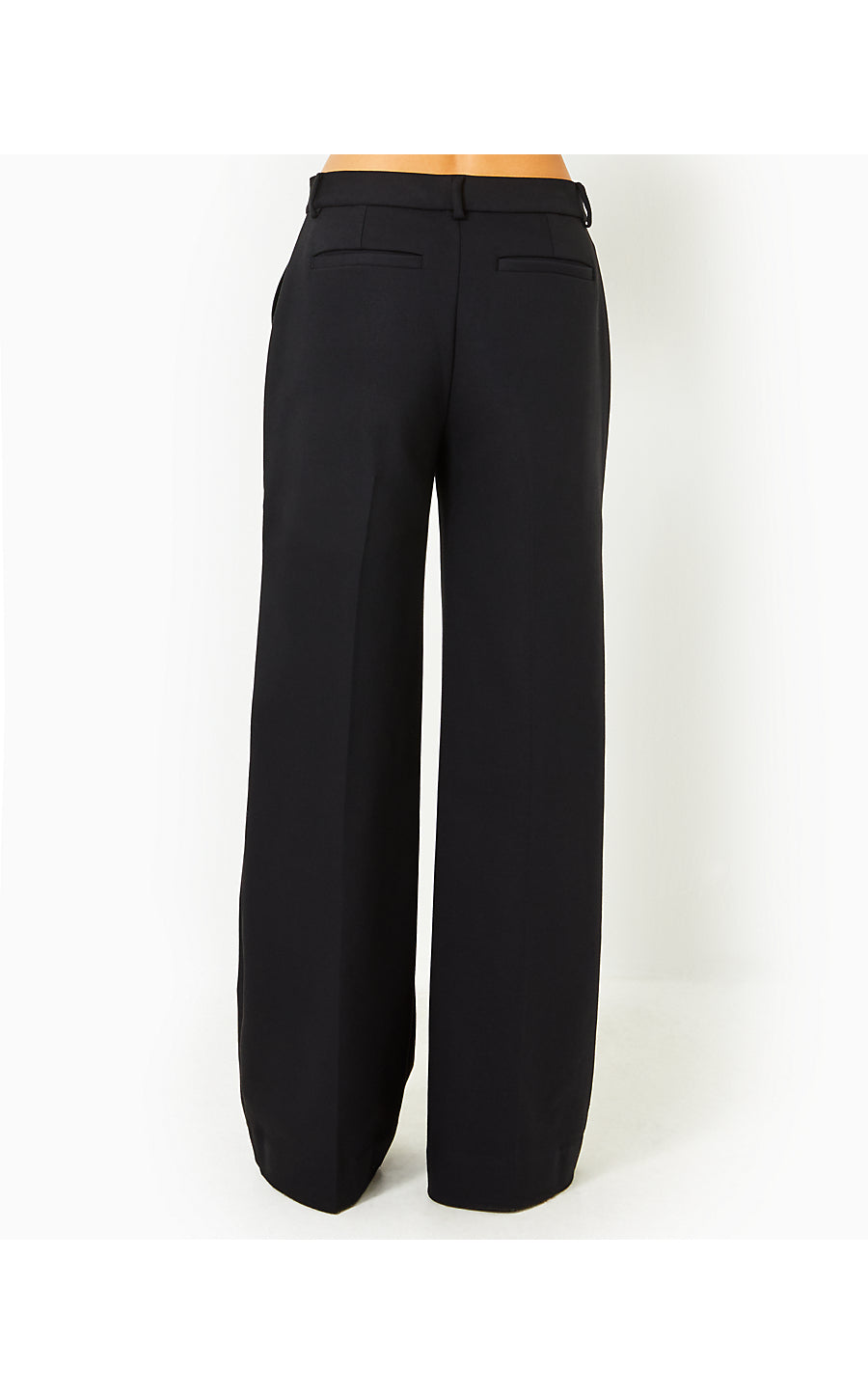 COLLETTI HIGH RISE TROUSER - NOIR