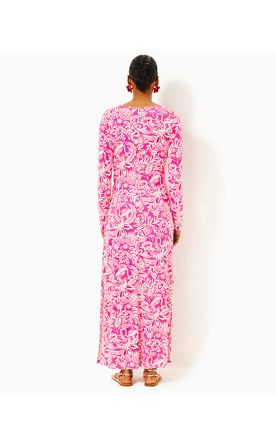 BRYSON DRESS- PASSION FRUIT PINK - ABSOLUTELY FLAMAZING