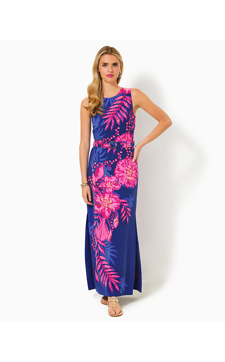 ADAYA MAXI  - BLUE MED - NEVER ENDING SUMMER