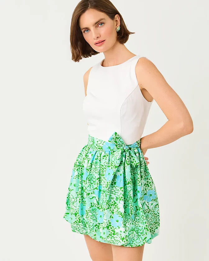 ROSEMARY SKIRTED ROMPER - MINT CONDITION - BURST OF JOY