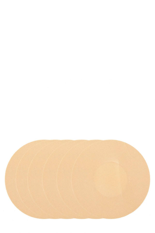 Stella K - ROUND DISPOSABLE BREAST PETALS: Beige