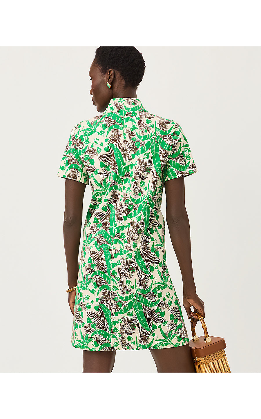 SHORT SLEEVE ROSEE DRESS - VANILLA SPICE - HIDE AND LEAF