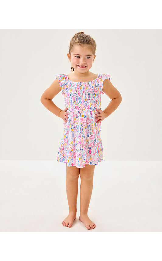 MINI JILLY DRESS - MULTI - SUMMER SERENADE