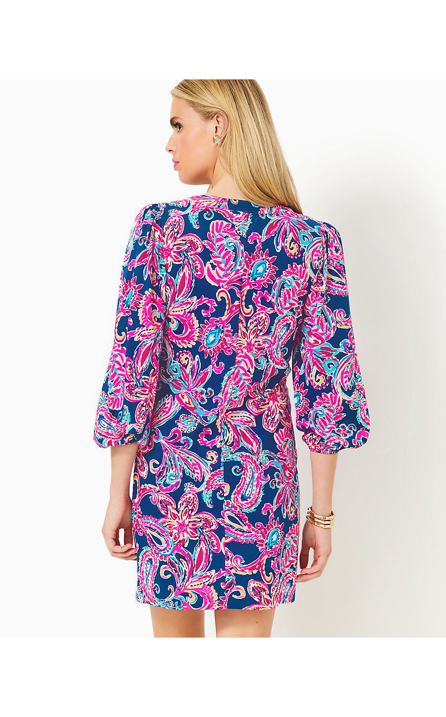 EMERY DRESS - MULTI - FLITTING ABOUT