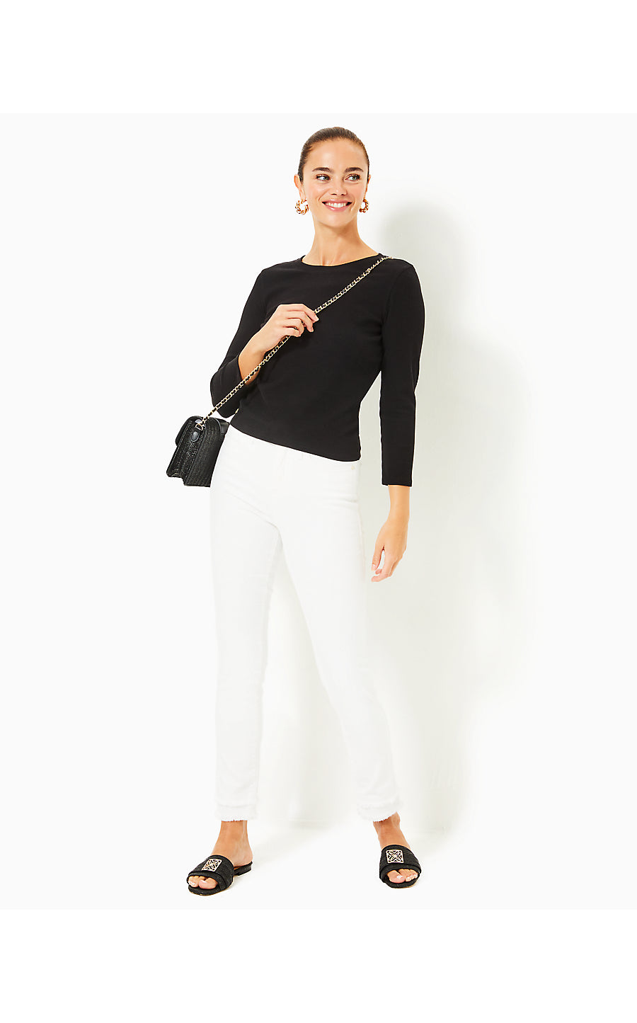 ALANS KNIT TOP - NOIR