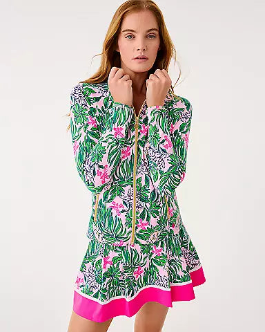 CILIA HIGH RISE SKORT UPF - CONCH SHELL PINK - ROARING WITH JOY