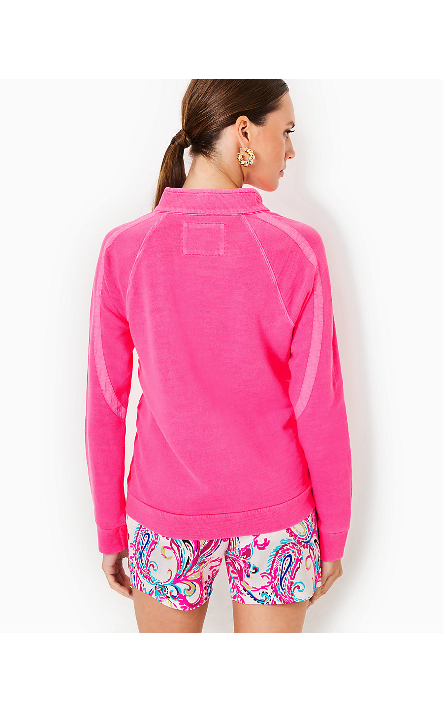 ASHLEE PULLOVER - PASSION FRUIT PINK