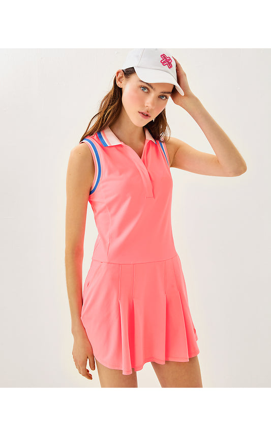 JESSAMY SLEEVELESS DRESS - SORBET PINK
