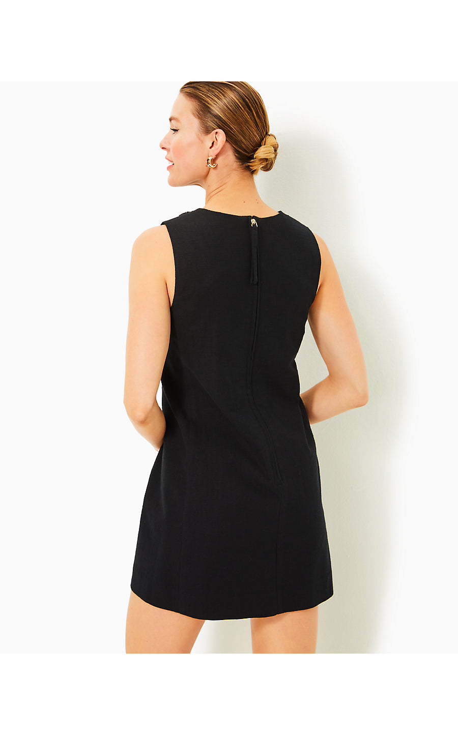 EDITA EMBELLISHED STRETCH - NOIR