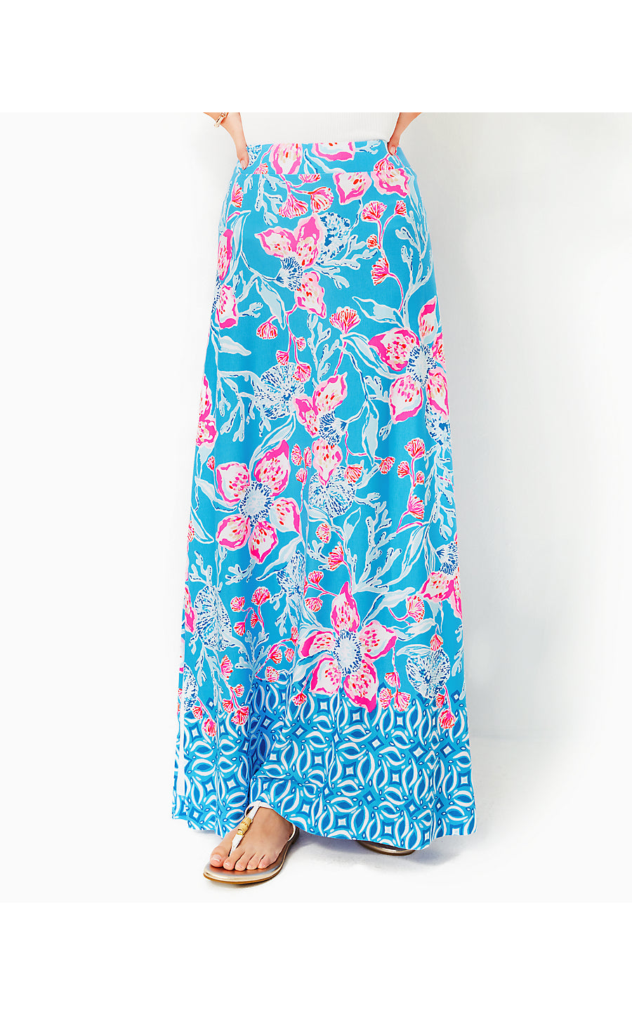 ADEA MAXI SKIRT - MULTI - BAHAMIAN RHAPSODY