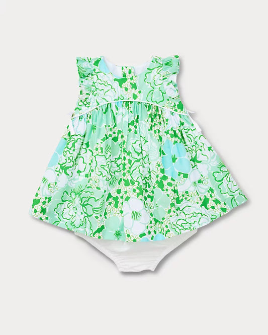 GEORGINA BABY DRESS - MINT CONDITION - BURST OF JOY