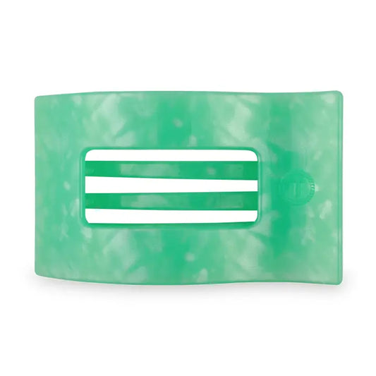 Flat Rectangle Hair Clip | Medium | Spring Splash