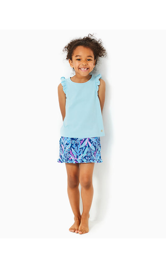 MINI ANIKA SKORT UPF 50+-BARTON BLUE-STAR GAZING