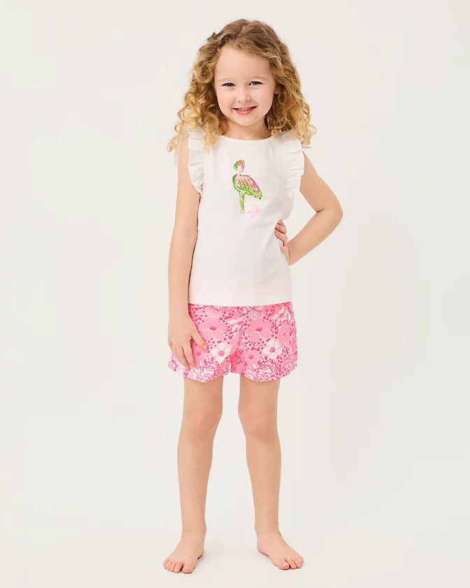 CLEMENTINE SHORT-CONCH SHELL PINK-BURST OF JOY