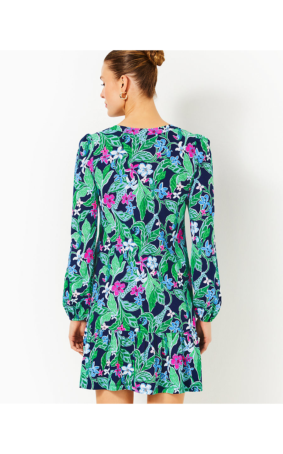 ALYSSA LONG SLEEVE DRESS - MULTI - UNTAMED