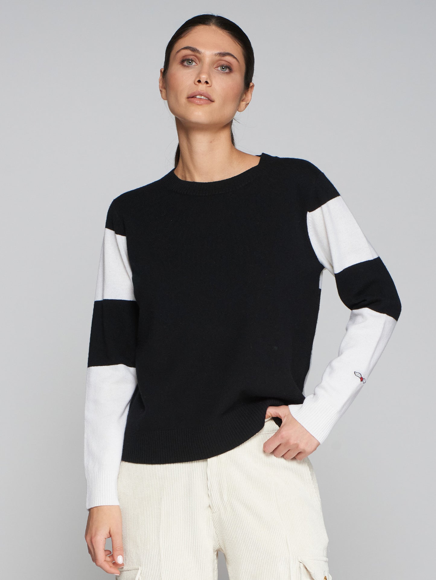 PULLOVER - LOST BLACK/ECRU