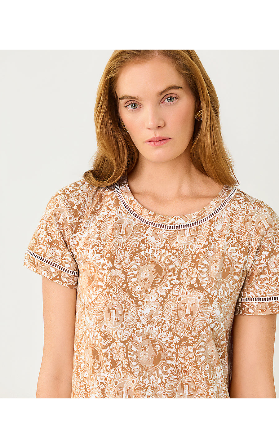 CODY SHORT SLEEVE DRESS - ICED LATTE - LIL JIMS STUFF