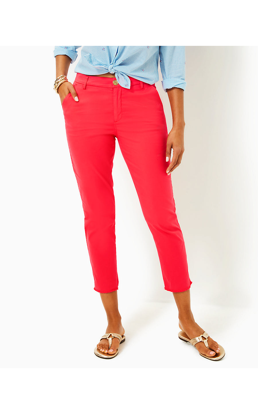 MONTOYA CHINO PANT - MIZNER RED