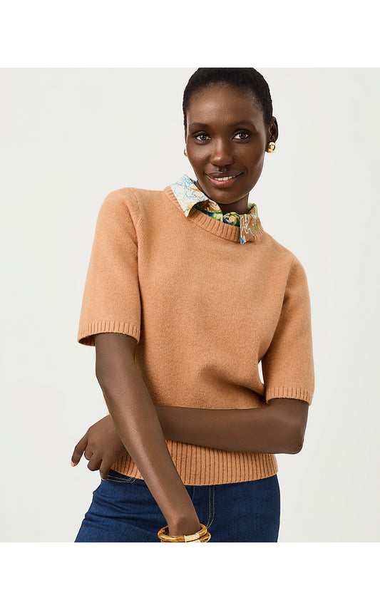 VIVIANN SWEATER - HEATHERED ICED LATTE - X SYMPEONY