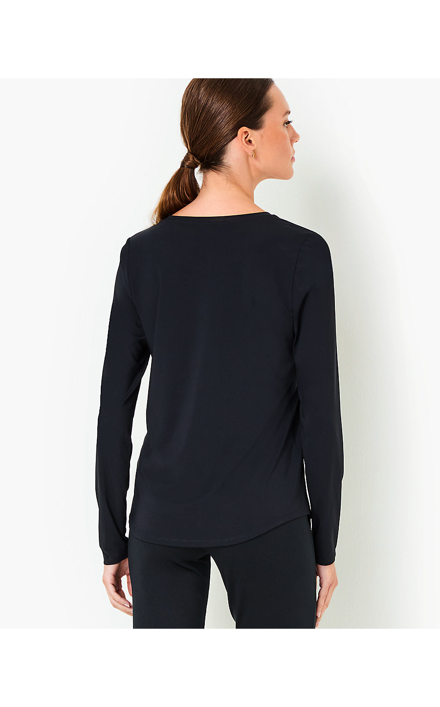 WESTLEY LONG SLEEVE TEE - NOIR