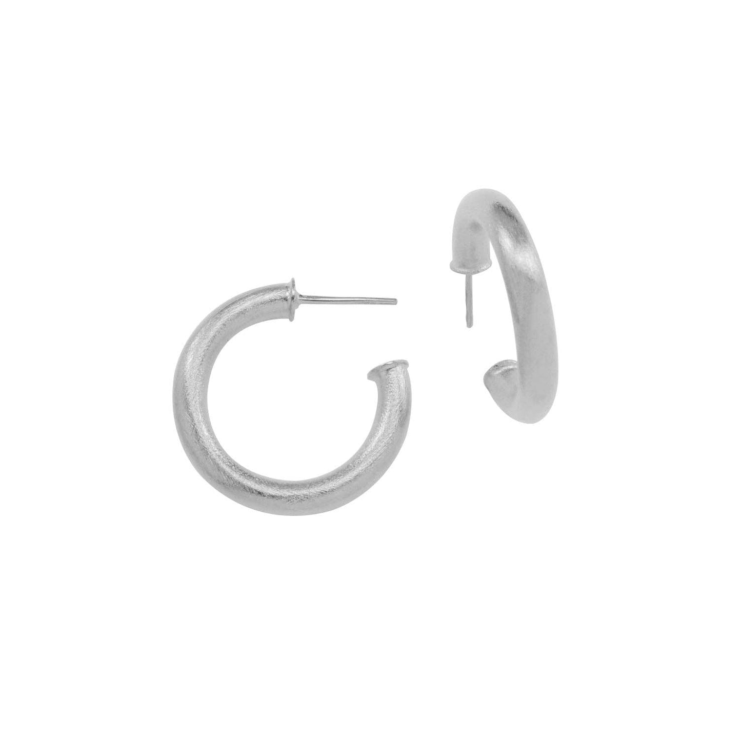 Betty Carre - YAEL HOOP EARRINGS: Silver