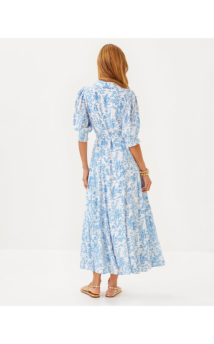 LARKYN MIDI SHIRTDRESS - RESORT WHITE - TALL TALES