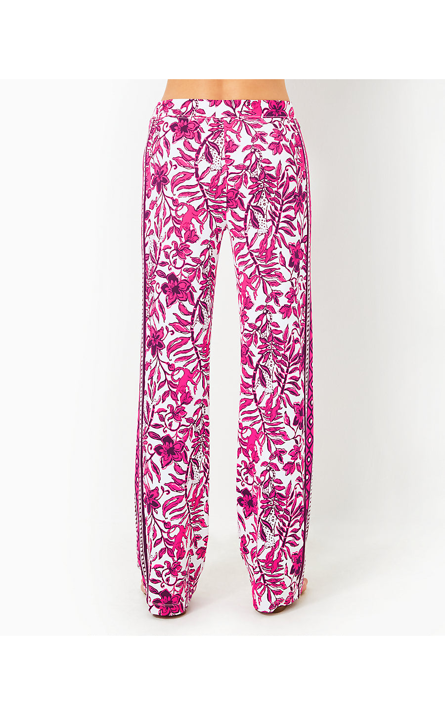 GRENADA UPF 50+ KNIT PANT - ELDERFLOWER BLOSSOM - LIL ESCAPE PLAN ENGINEERED CHILLYLILLY