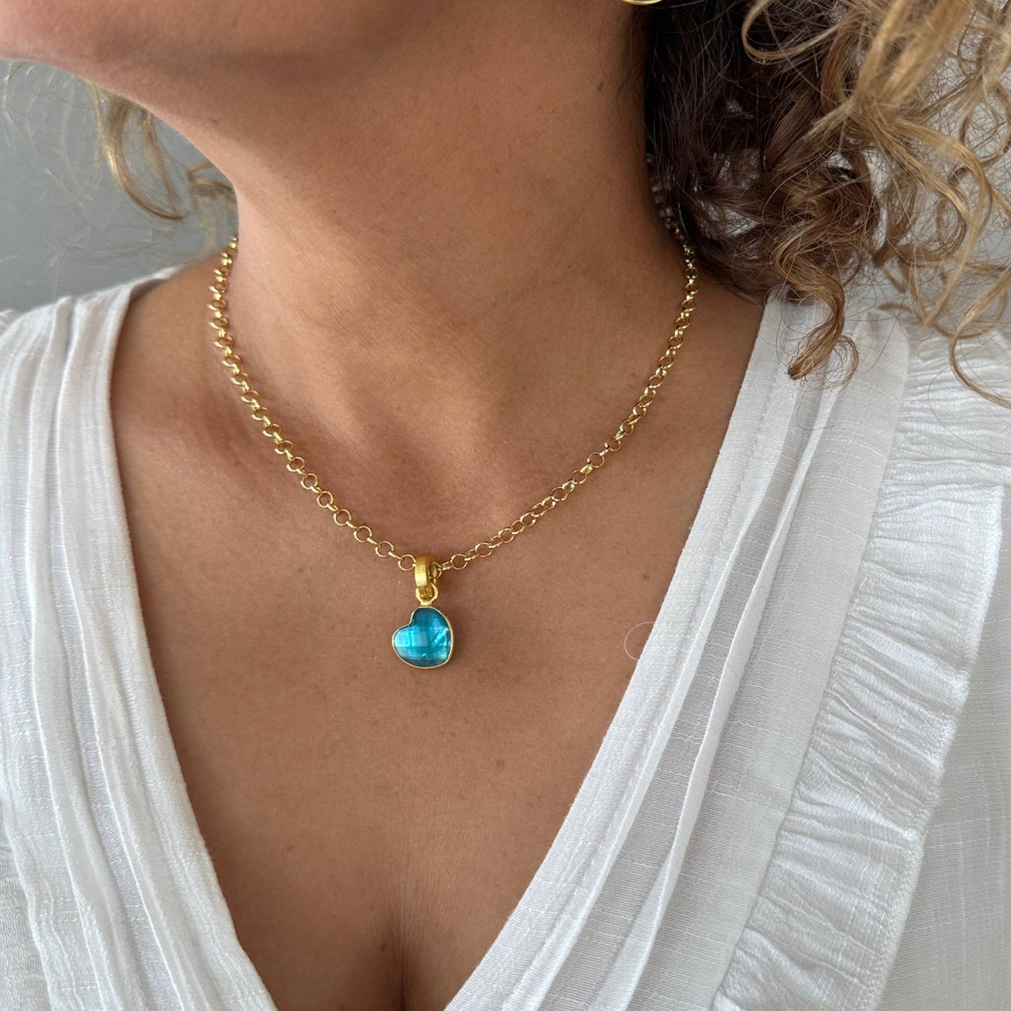 Betty Carre - TRISHA NECKLACE: Mother of Pearl