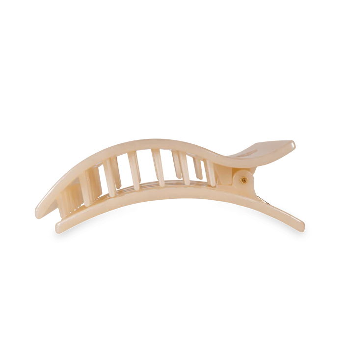 Flat Rectangle Hair Clip | Large | Soft Surf