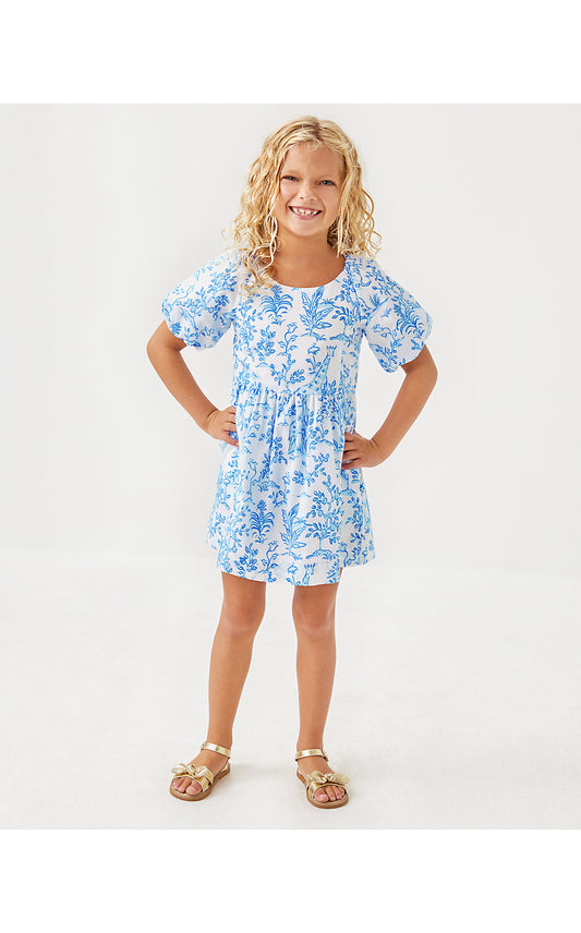 MINI KNOXLIE DRESS - RESORT WHITE - TALL TALES