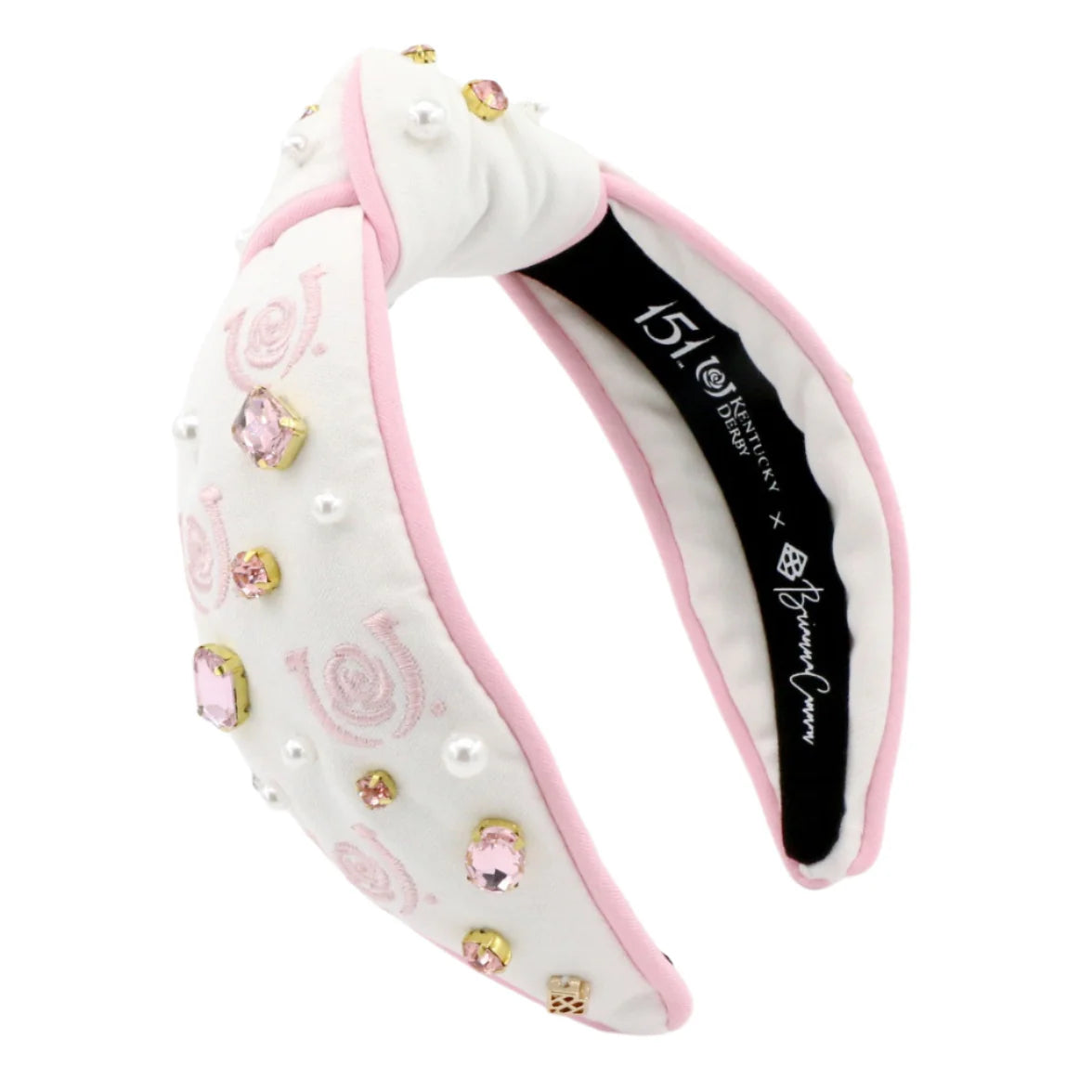 Kentucky Derby Pink Logo Headband