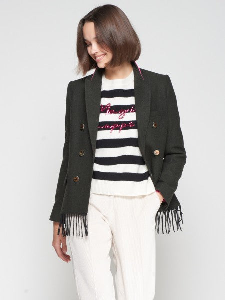 JACKET FLECOS VERDE LODEN FLECOS