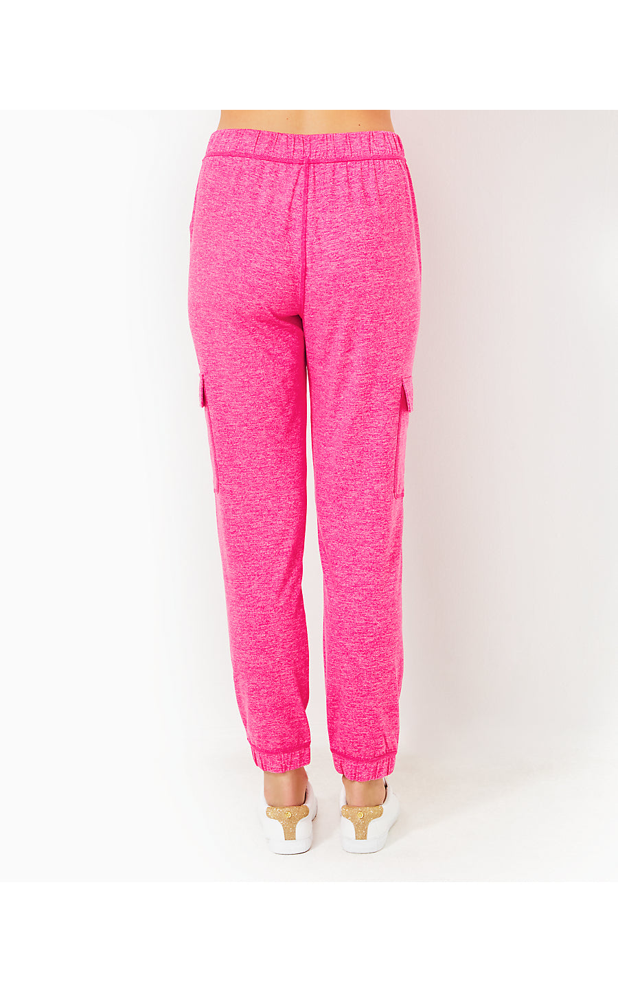 EVA UPF 50+ PANT - HEATHERED PASSION FRUIT PINK