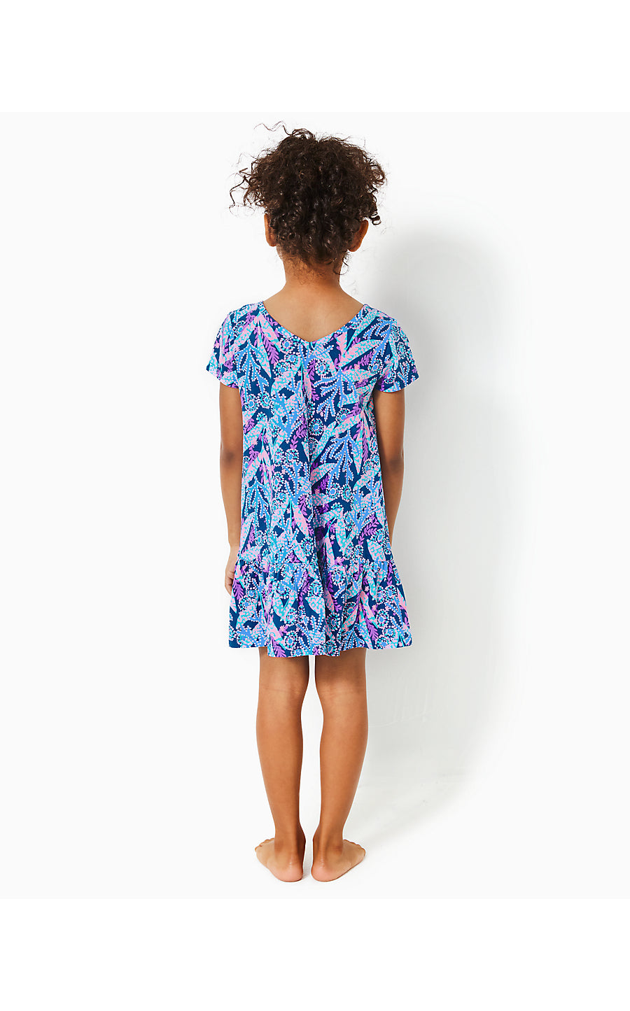 MINI CAMILLA SHORT SLEEVE-BARTON BLUE-STAR GAZING