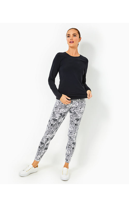 WEEKENDER HIGH RISE LEGGING - ONYX - ANIMAL MAGNETISM