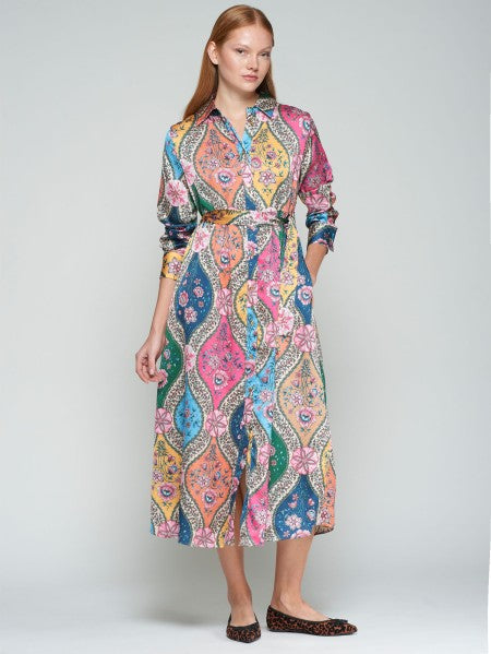 DRESS AMIRA ESTAMPADO FLORAL MULTICOLOR
